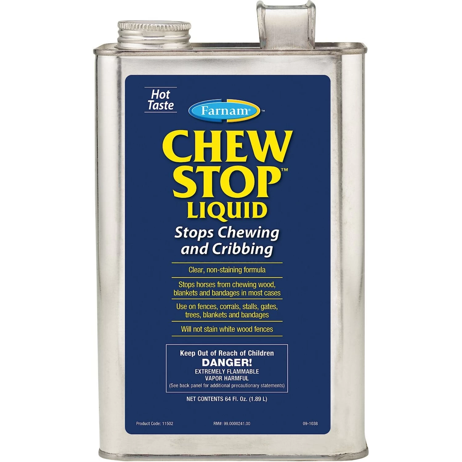Farnam Chew Stop Liquid Chew Deterrent For Horses