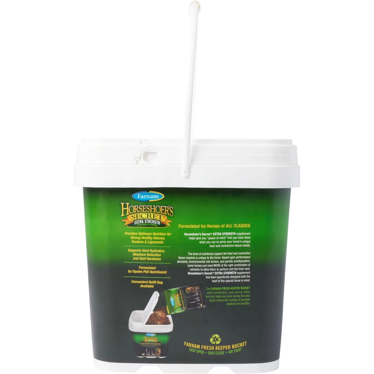 Farnam Horseshoer's Secret Extra Strength Hay Flavor Pellets Horse Supplement - Image 2