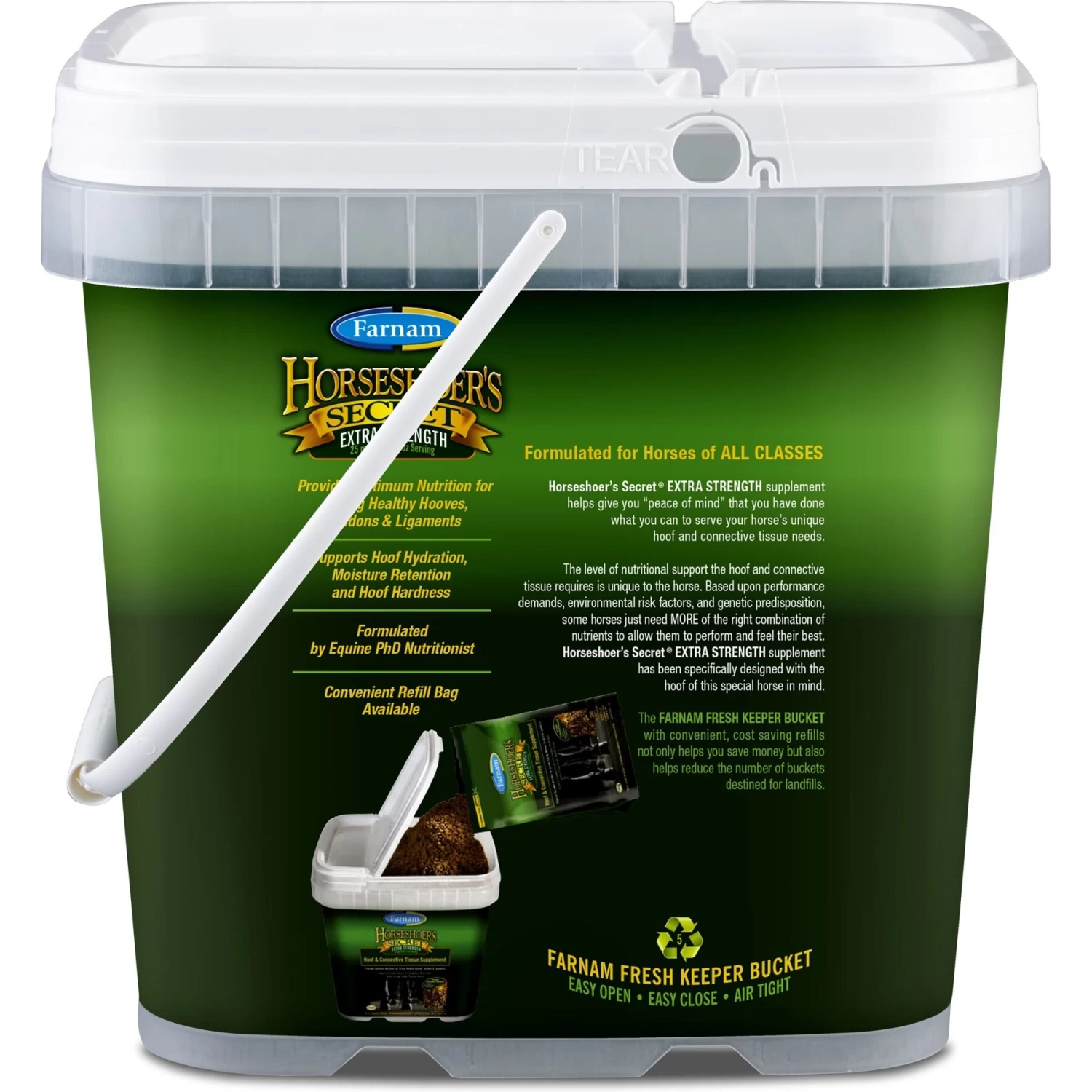 Farnam Horseshoer's Secret Extra Strength Hay Flavor Pellets Horse Supplement - Image 9