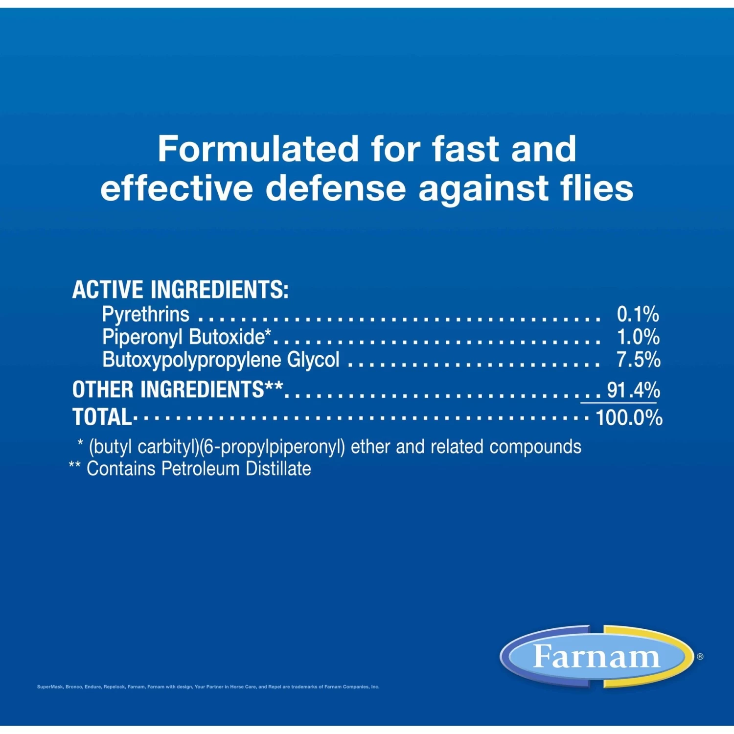 Farnam Bronco Gold Equine Fly Horse Spray - Image 5