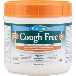 Farnam Cough Free Equine Respiratory Health Pellets Horse Supplement