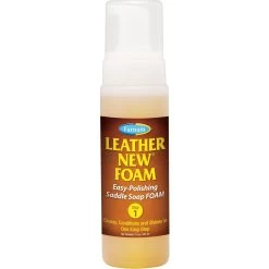 Farnam Leather New Foam Easy-Polishing Horse Saddle Soap, 7-oz Bottle