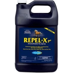 Farnam Repel-X Pe Emulsifiable Fly Repellent Horse Spray, 1-gal Jug