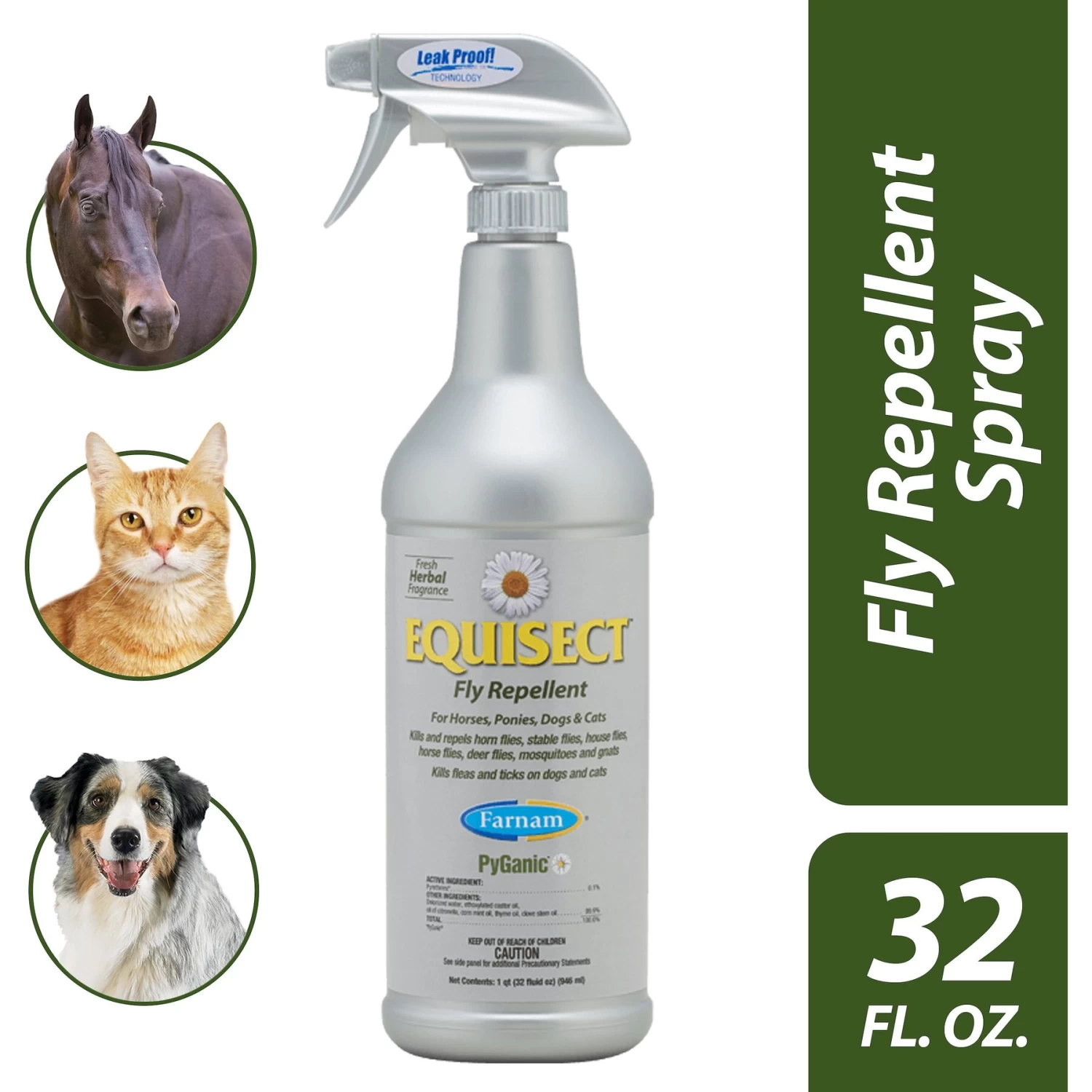Farnam Equisect Dog & Horse Fly Repellent, 32-oz Bottle - Image 4