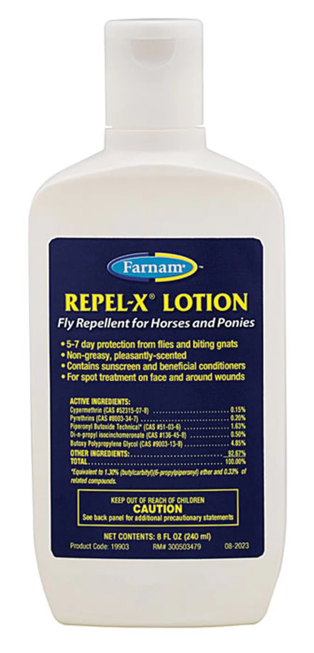 Repel-X Lotion Fly Repellent For Horses And Ponies