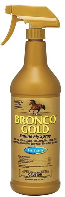 Bronco Gold Horse Fly Spray